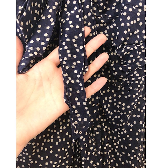 J. Crew Navy Polka Dot Dress - Picture 7 of 13